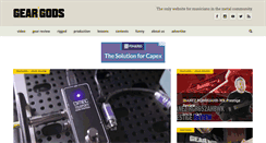 Desktop Screenshot of geargods.net